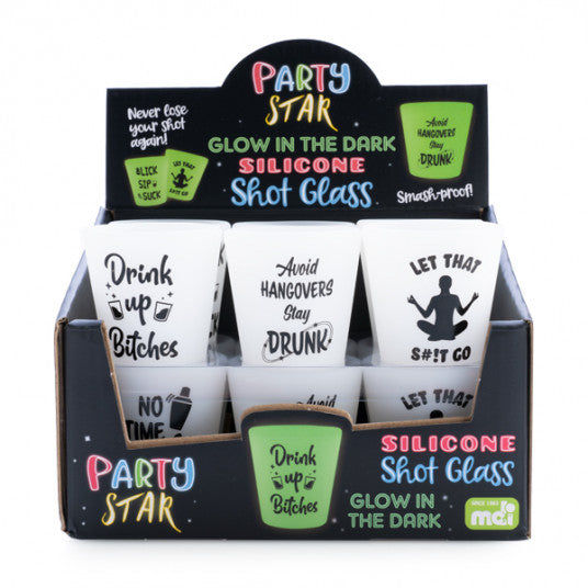 GLOW IN DARK SHOT GLASS