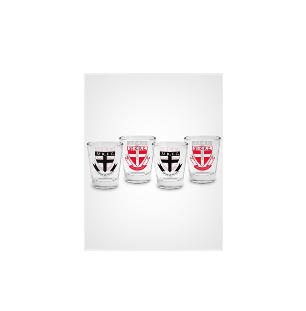 AFL SHOT GLASSES ST KILDA