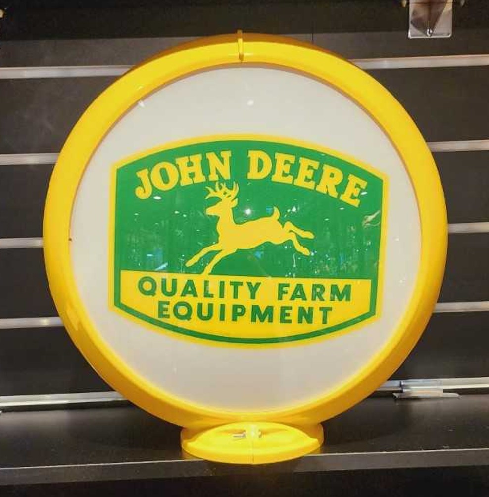 JOHN DEERE BOWSER GLOBE