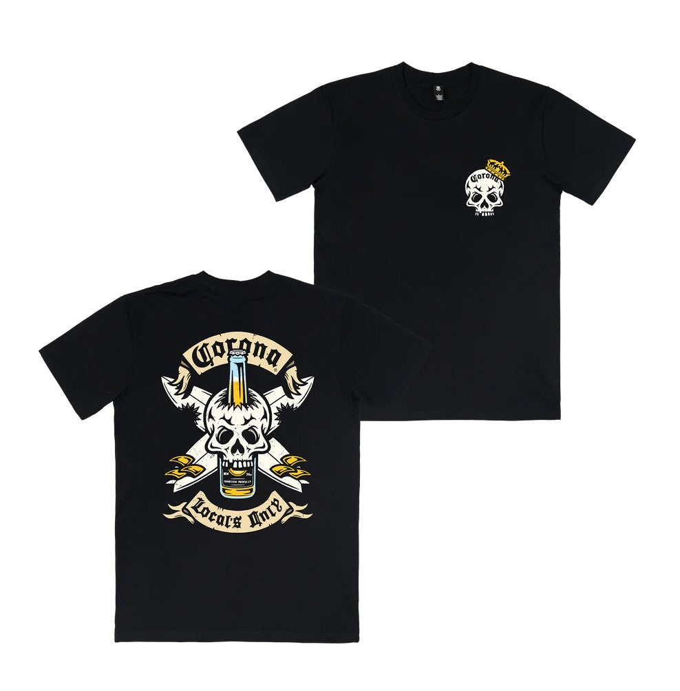 CORONA T-SHIRT LOCALS ONLY