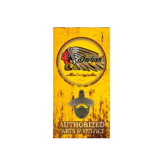INDIAN WALL MOUNTED BOTTLE OPENER