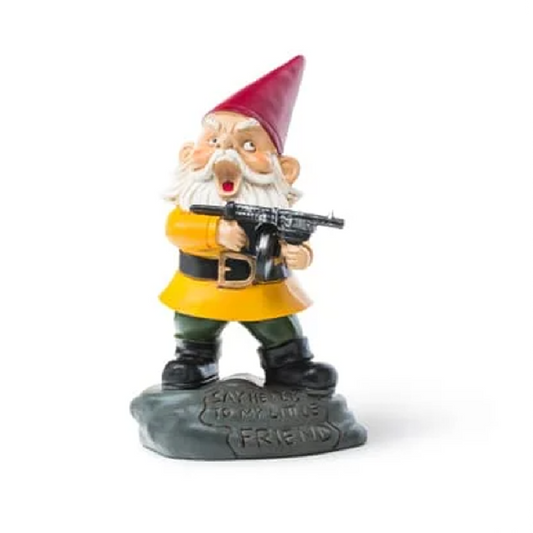 THE ANGRY LITTLE GARDEN GNOME