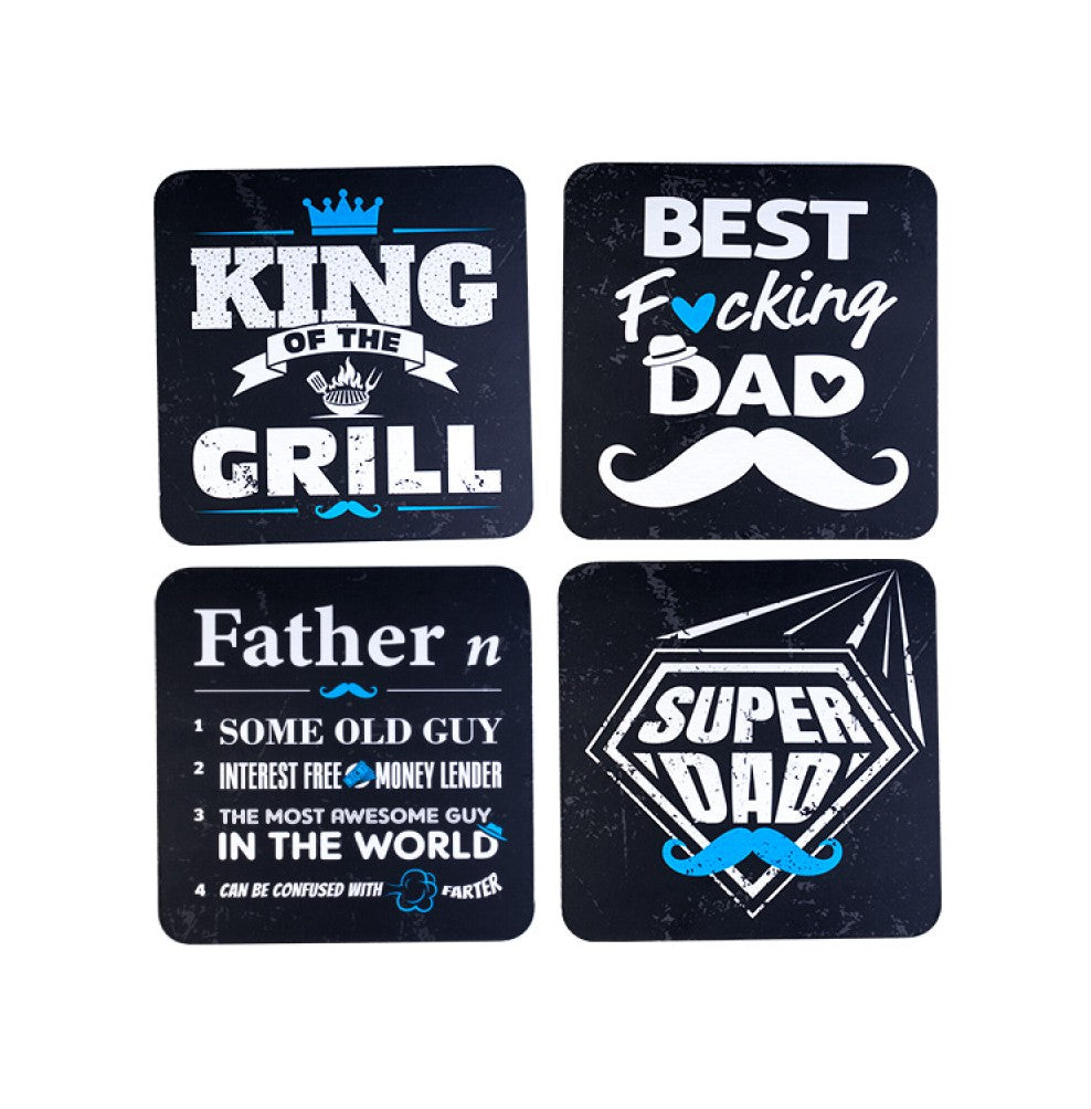 BEST FUCKING DAD COASTERS