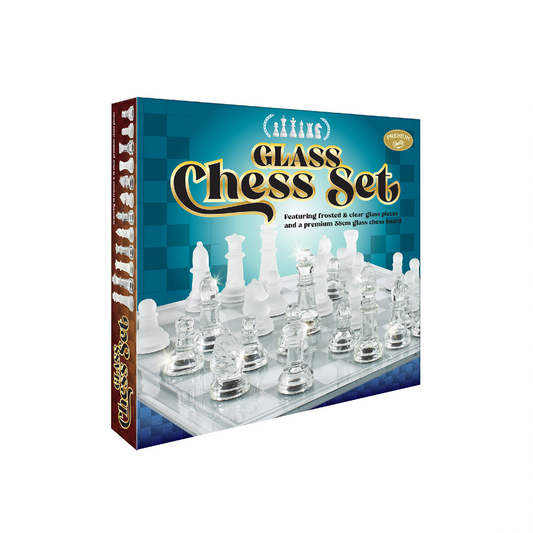 GLASS CHESS SET