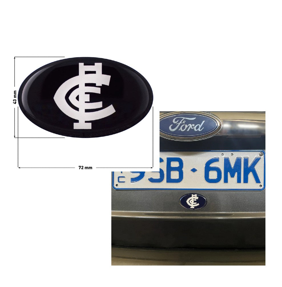 AFL OVAL EMBLEM CARLTON