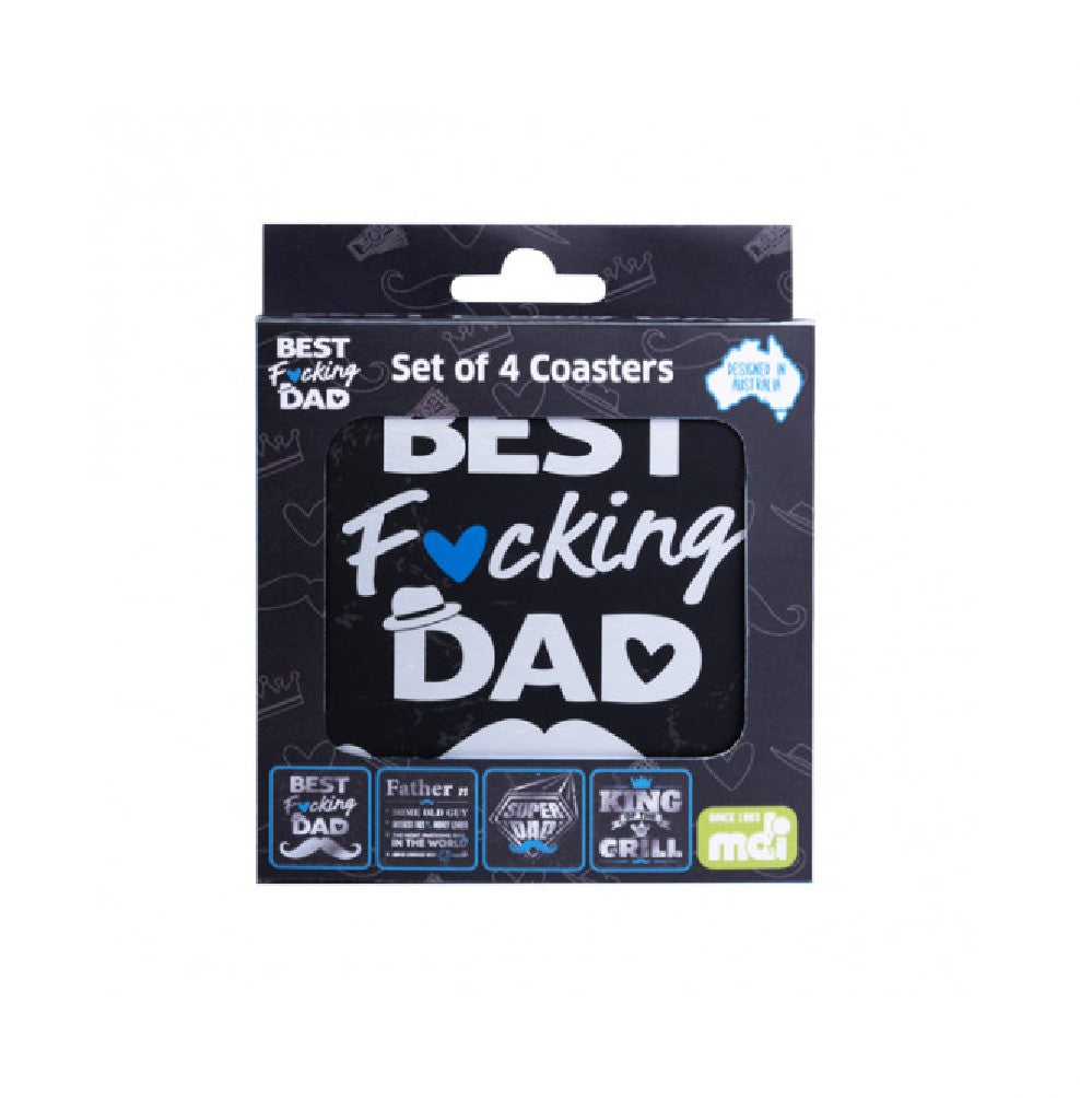 BEST FUCKING DAD COASTERS