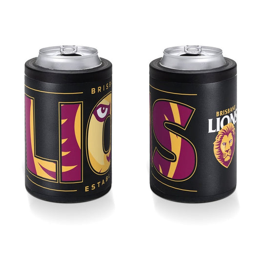 AFL INSULATED CAN COOLER BRISBANE LIONS