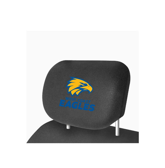 AFL HEAD REST COVER PAIR WEST COAST EAGLES