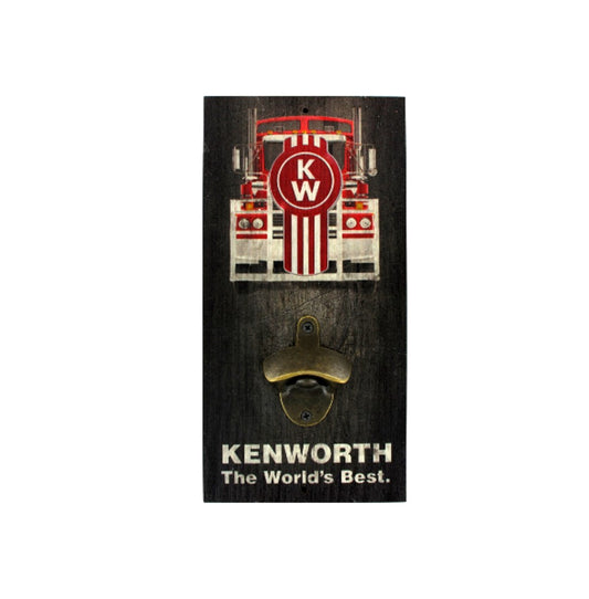 KENWORTH WALL MOUNTED BOTTLE OPENER