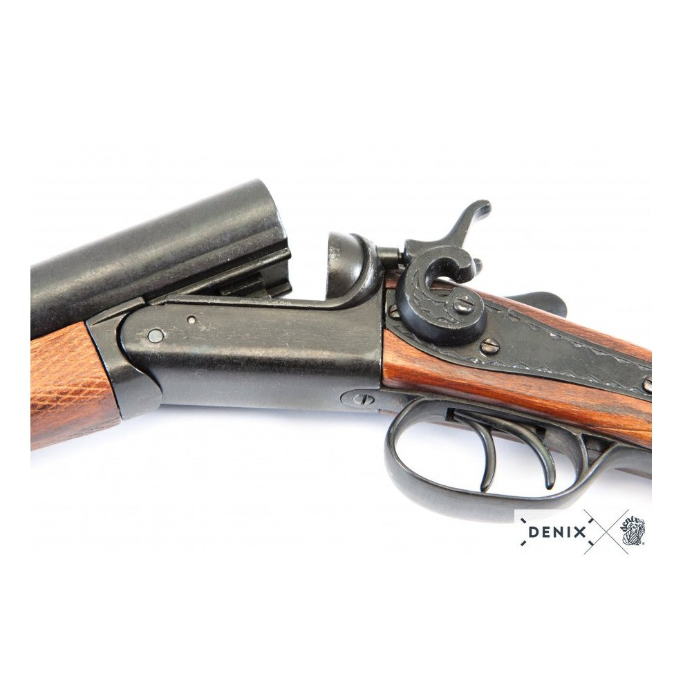 DOUBLE CANNON CLIPPED SHOTGUN