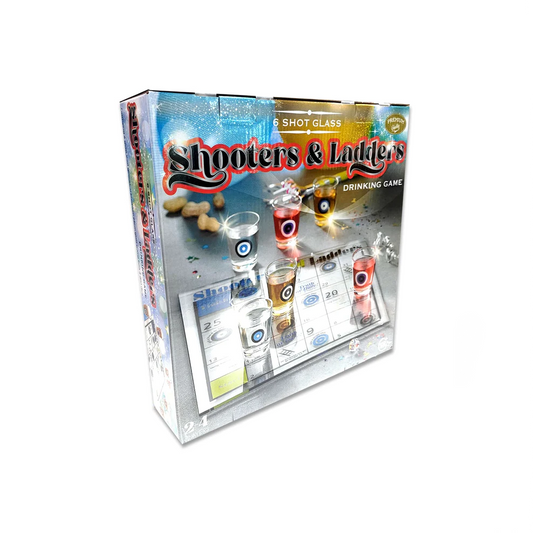 SHOOTERS AND LADDERS DRINKING GAME