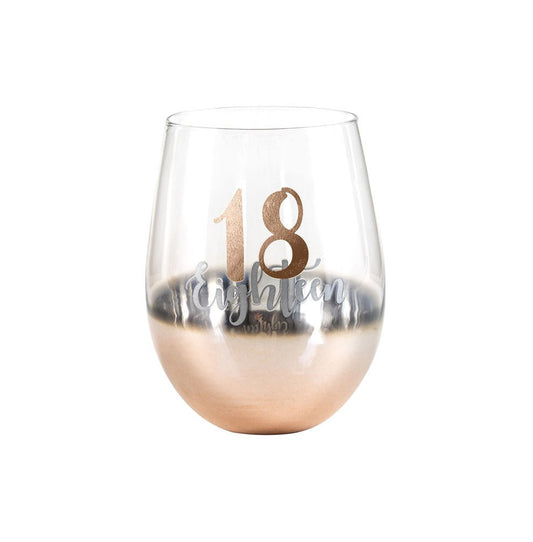 OMBRE STEMLESS WINE GLASS