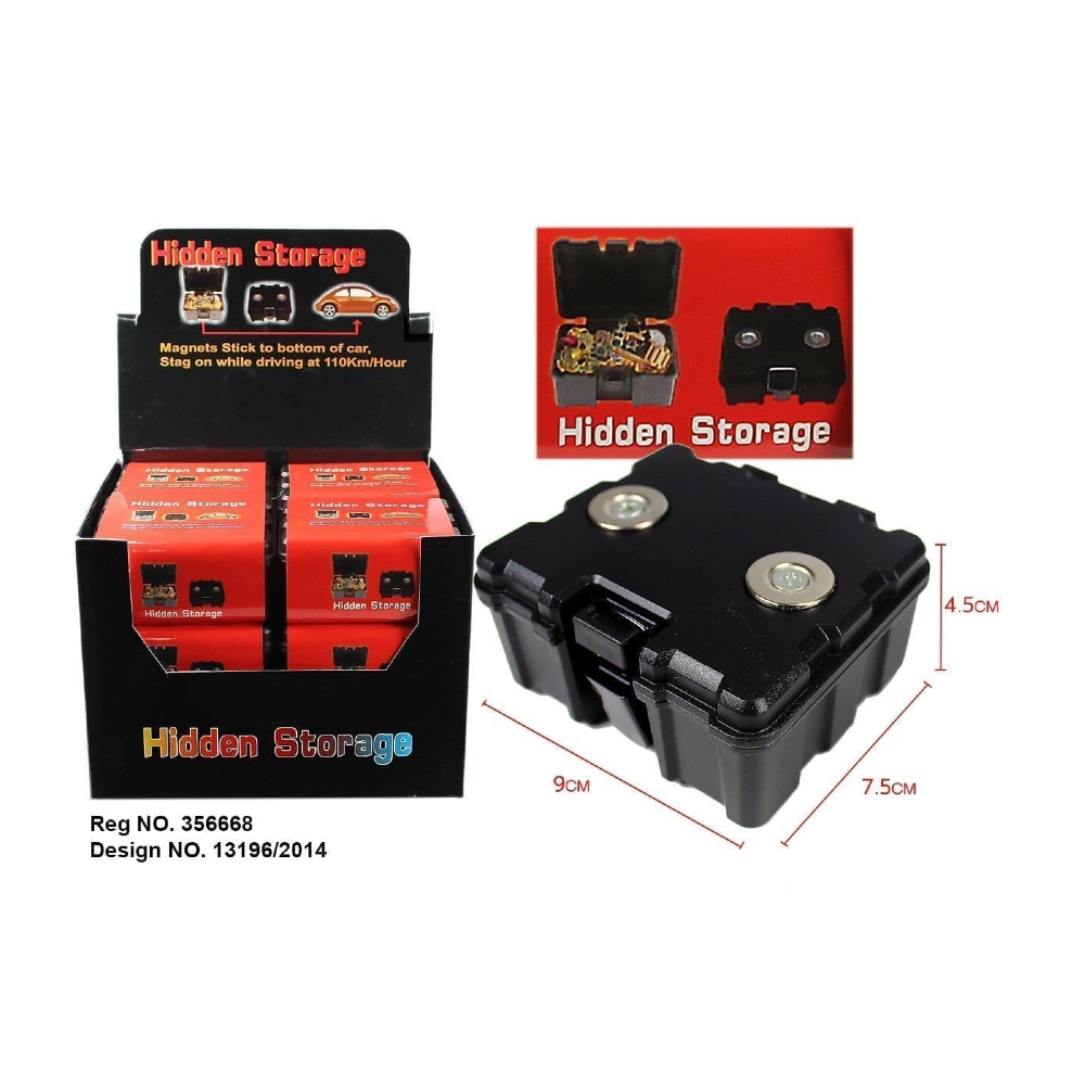 MAGNETIC HIDDEN STORAGE BOX