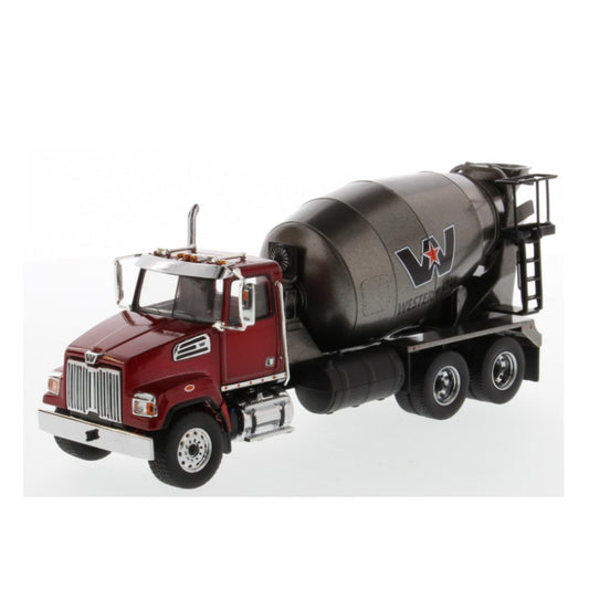 1:50 WESTERN STAR 4700 SF CONCRETE MIXER RED