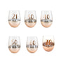 OMBRE STEMLESS WINE GLASS