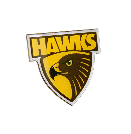 AFL CHROME LOGO EMBLEM HAWTHORN