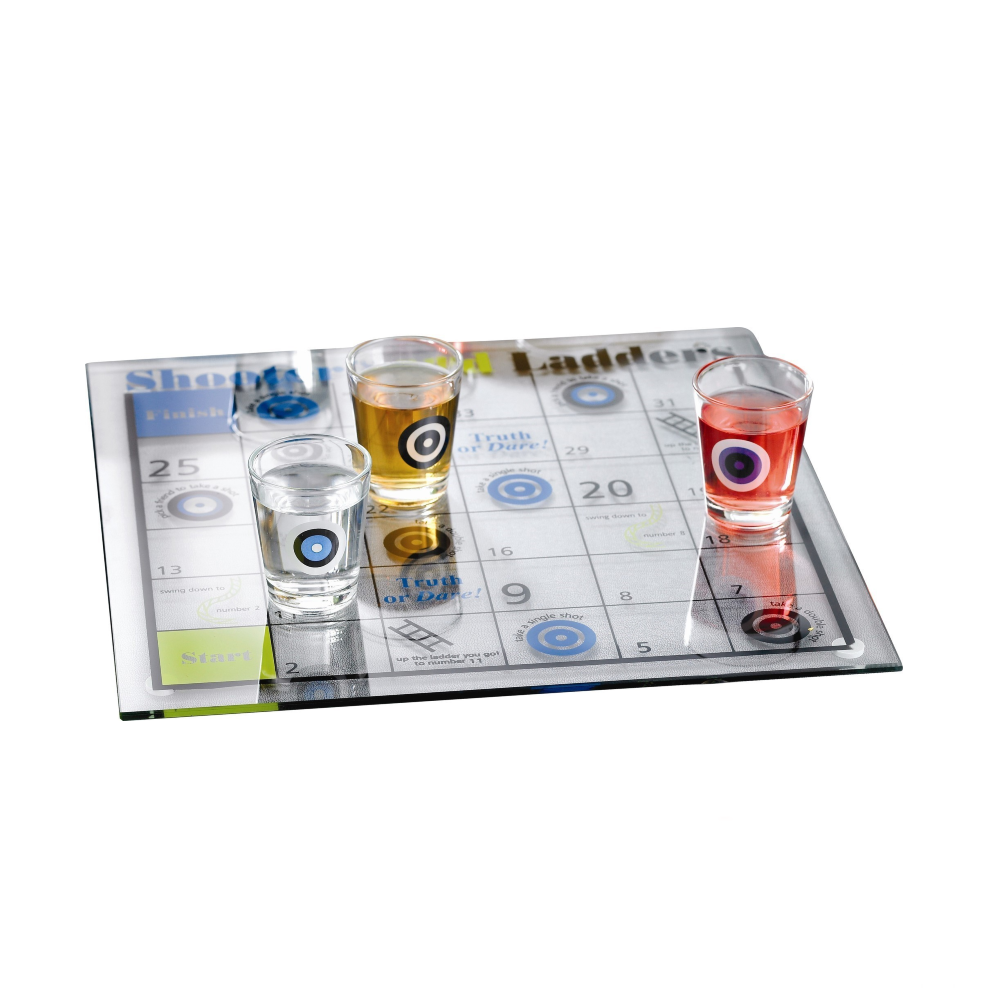 SHOOTERS AND LADDERS DRINKING GAME