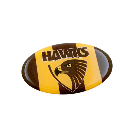 AFL OVAL EMBLEM HAWTHORN