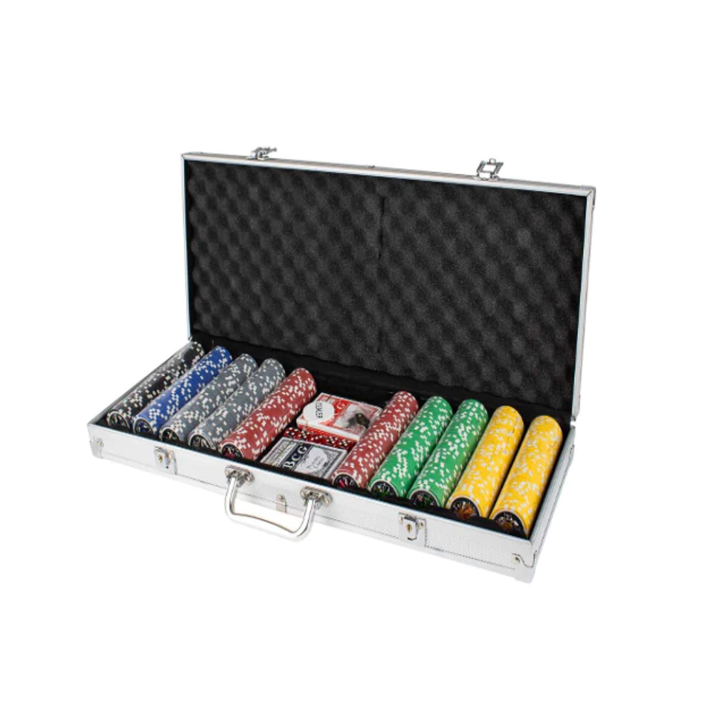 500 PCE POKER GAME SET