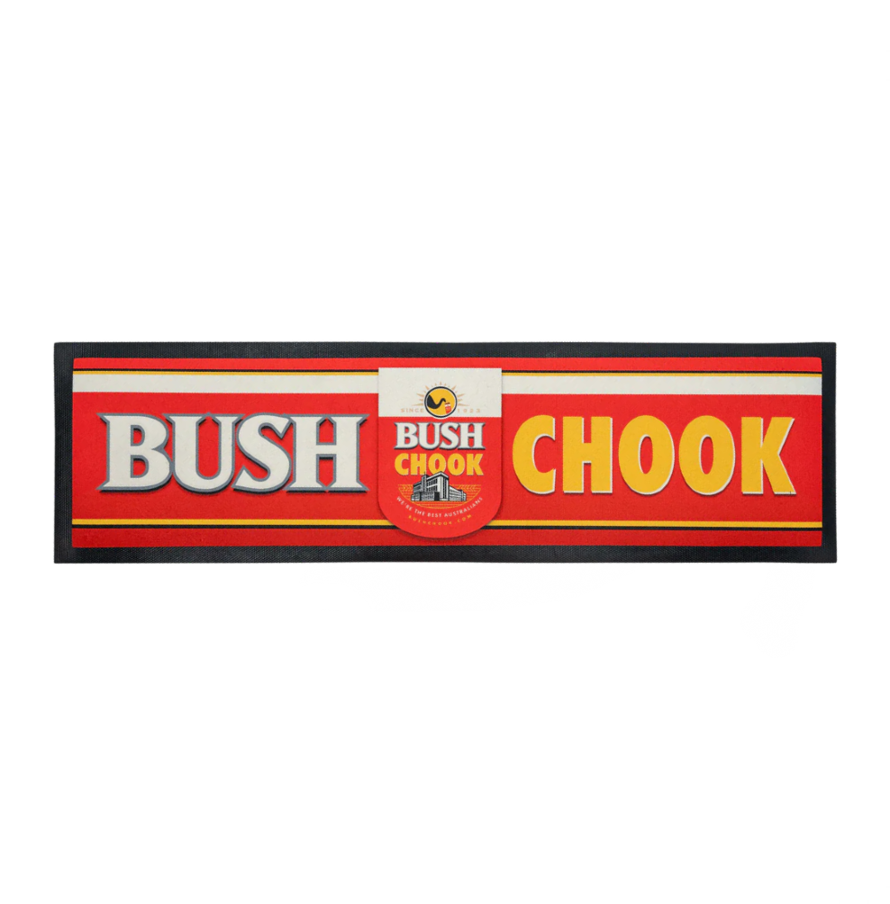 BUSH CHOOK RED BAR RUNNER