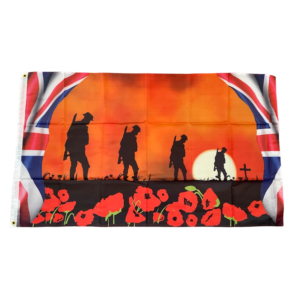 4 SOLDIERS FLAG