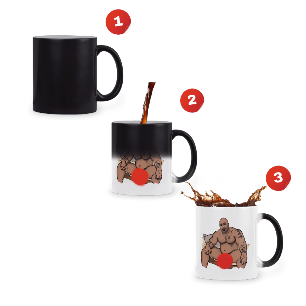 HEAT REVEAL MUG BIG BARRY
