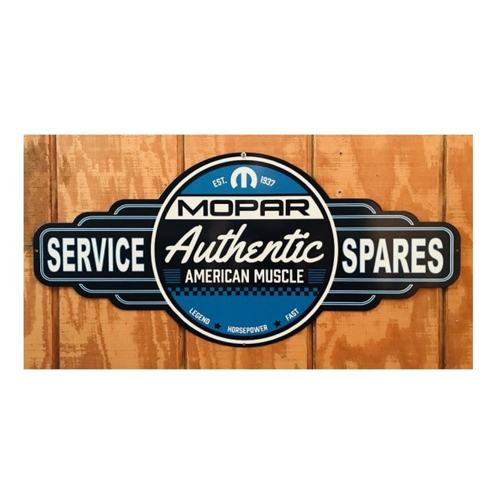 MOPAR SERVO METAL SIGN