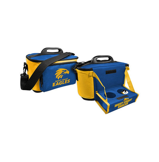 WEST COAST EAGLES COOLER BAG WITH TRAY