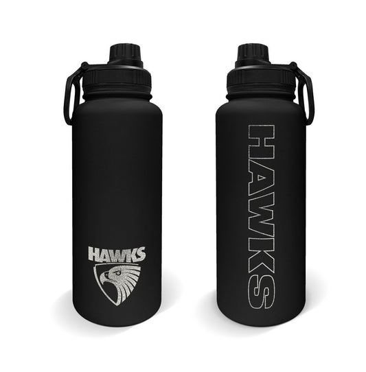 AFL 960ML DRINK BOTTLE HAWTHORN