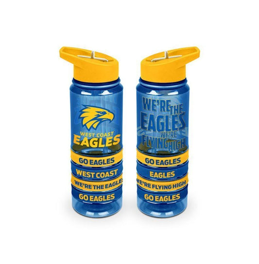 WEST COAST EAGLES TRITAN WATER BOTTLE WITH BANDS