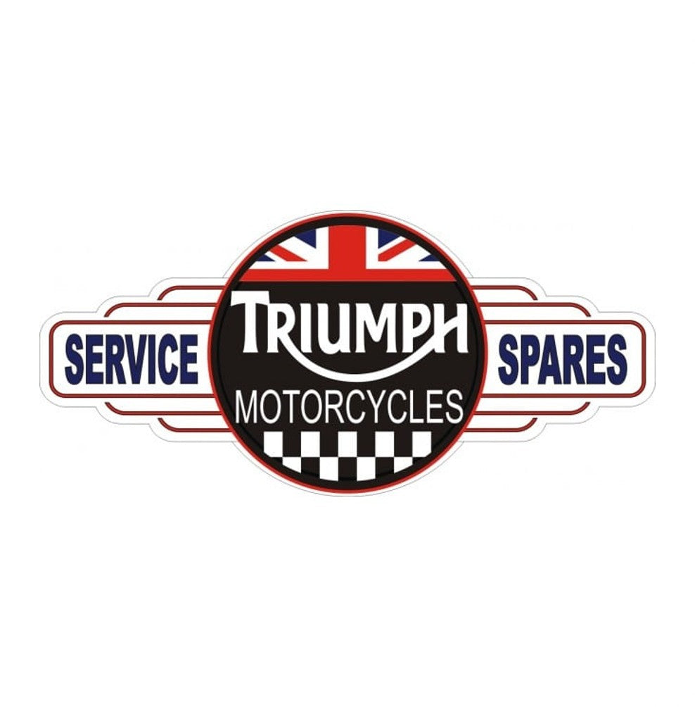 TRIUMPH SERVO METAL SIGN