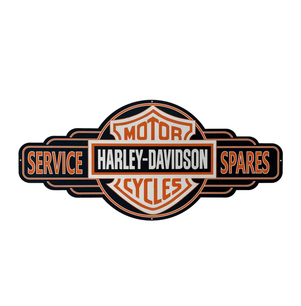 HARLEY DAVIDSON SERVO METAL SIGN