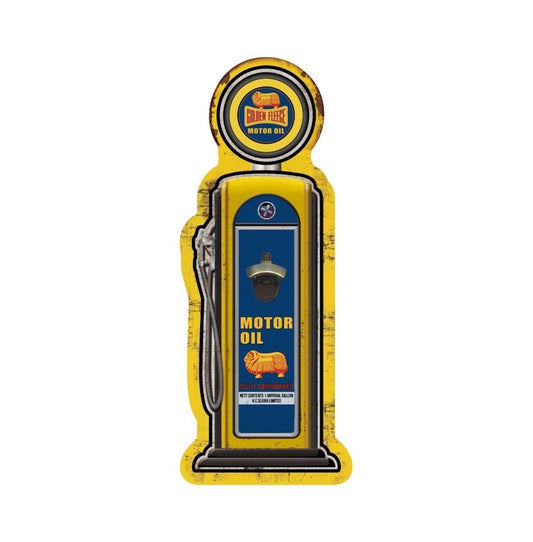 GOLDEN FLEECE TIN BOTTLE OPENER