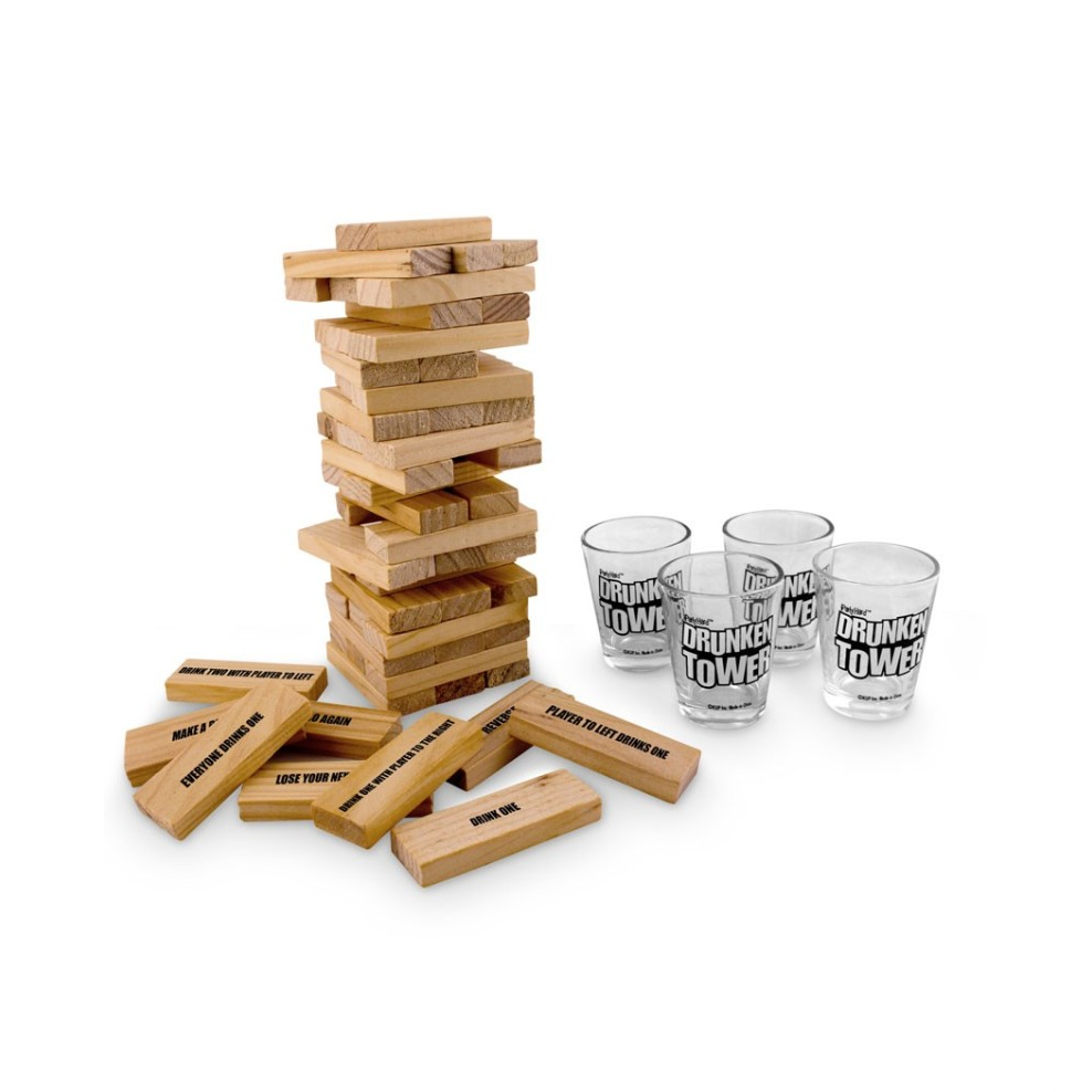 DRUNKEN TOWER DRINKING GAME