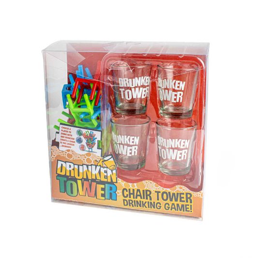 DRUNKEN TOWER CHAIR DRINKING GAME