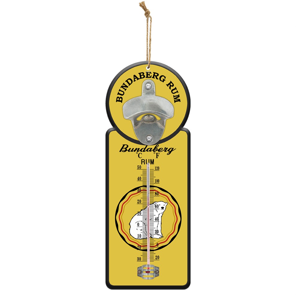 BUNDABERG THERMOMETER BOTTLE OPENER