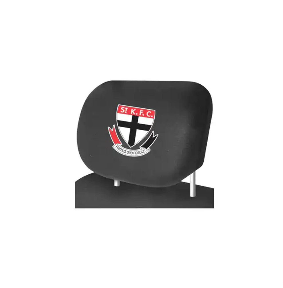 AFL HEAD REST COVER PAIR ST KILDA