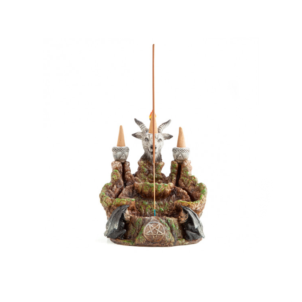 LED BAPHOMET MOUNTAIN BACKFLOW BURNER