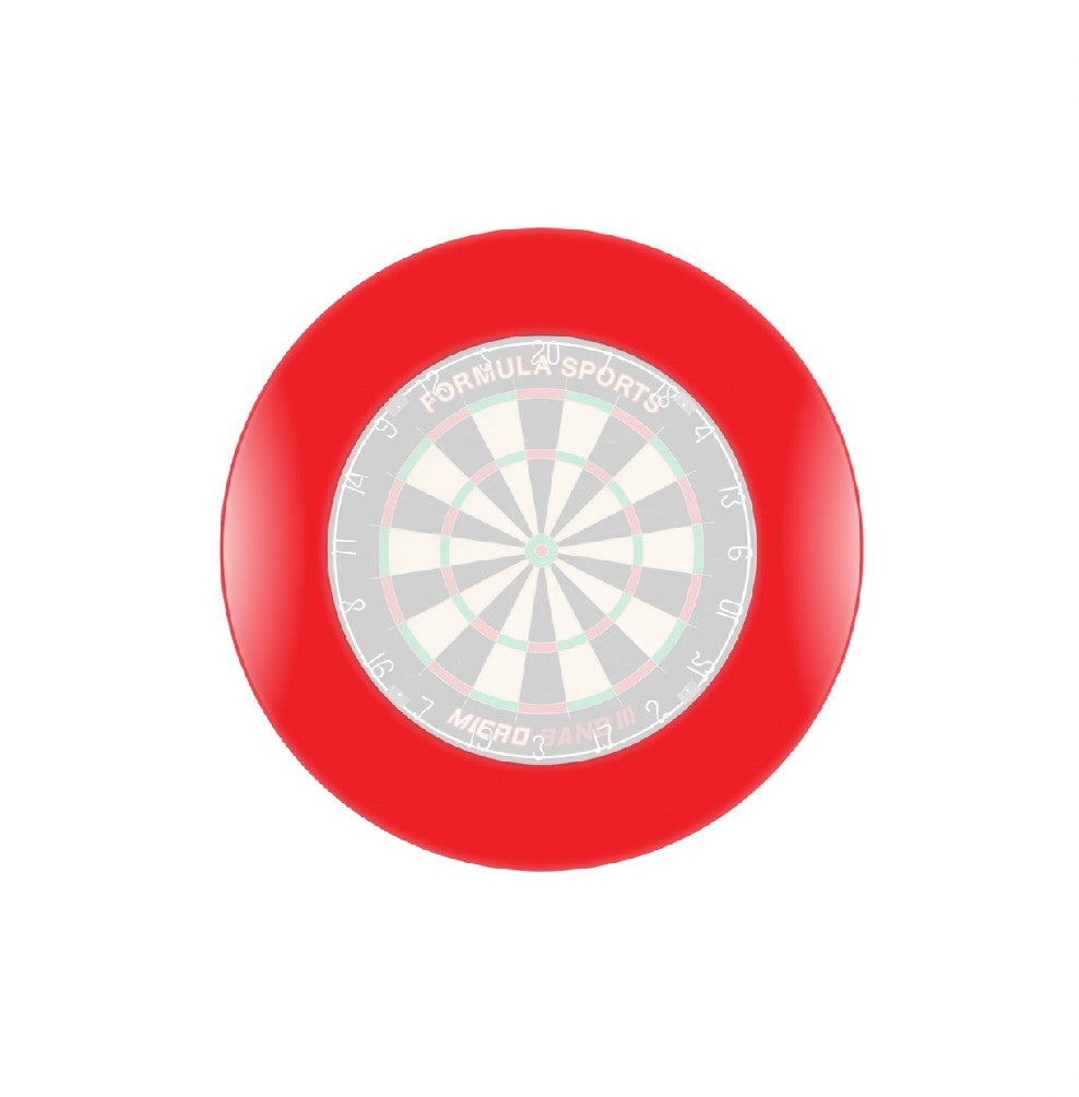 DARTBOARD SURROUND 1PCE BLACK OR RED
