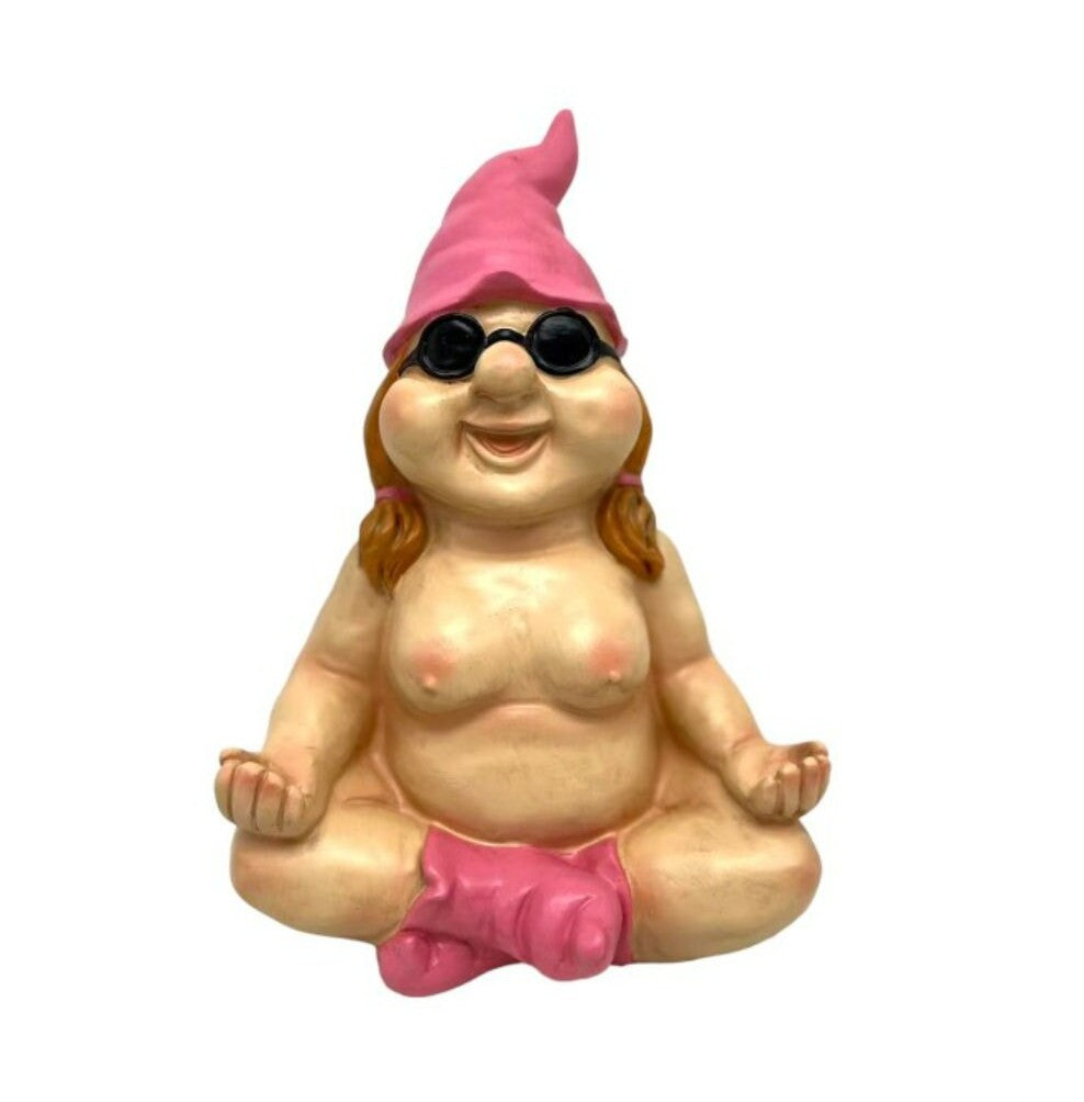 NAKED SITTING YOGA GNOME