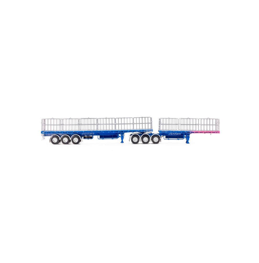 ROSS TRANSPORT BLUE/PINK B DOUBLE