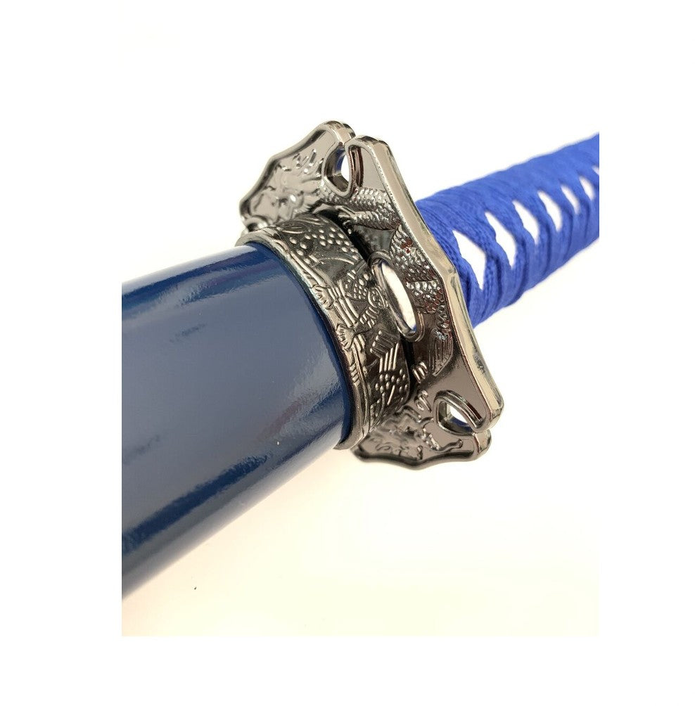 3 PCE KATANA SWORD SET BLUE