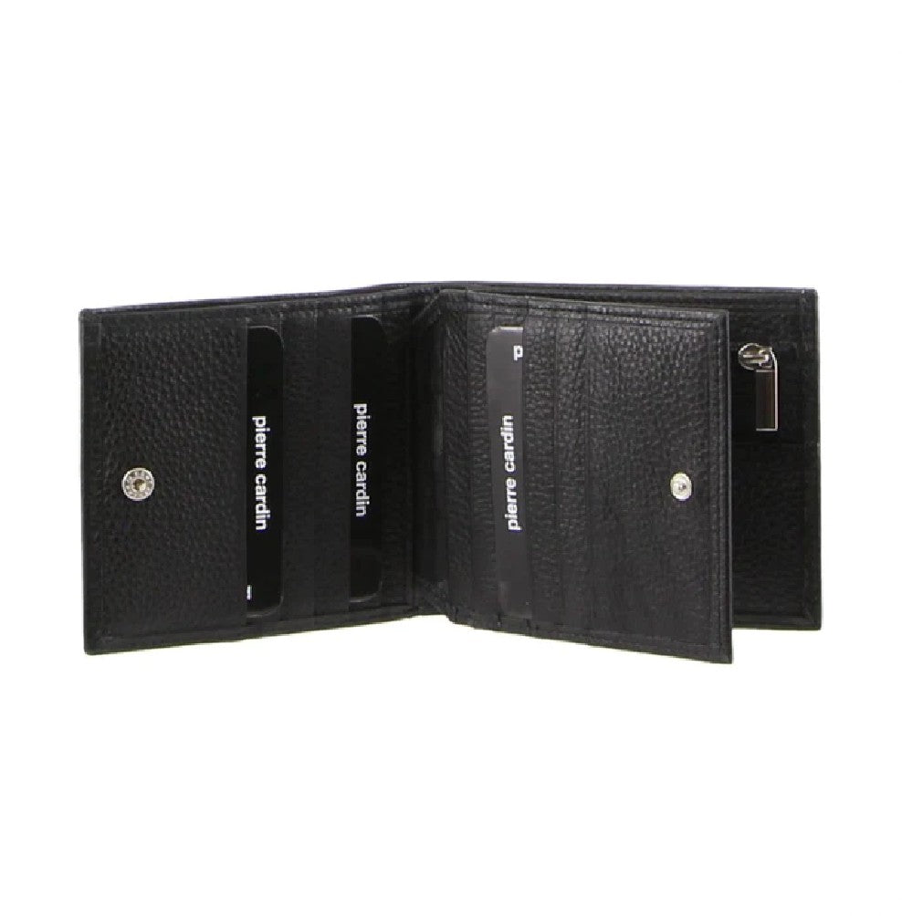 PIERRE CARDIN ITALIAN LEATHER TRI-FOLD WALLET