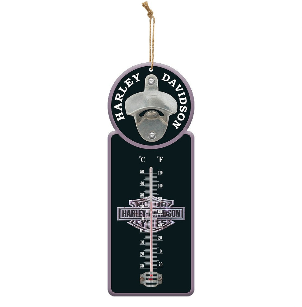 HARLEY DAVIDSON THERMOMETER BOTTLE OPENER