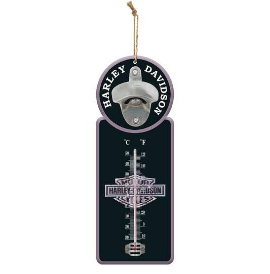 HARLEY DAVIDSON THERMOMETER BOTTLE OPENER