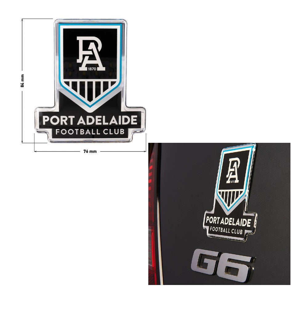 AFL CHROME LOGO EMBLEM PORT ADELAIDE