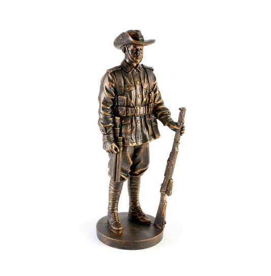AIF (AUSTRALIAN IMPERIAL FORCE) DIGGER FIGURINE