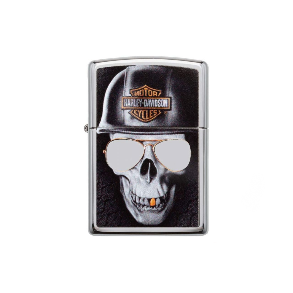 HARLEY DAVIDSON GOLD TOOTH ZIPPO