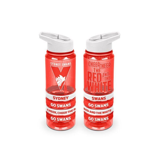 SYDNEY SWANS TRITAN WATER BOTTLE WITH BANDS