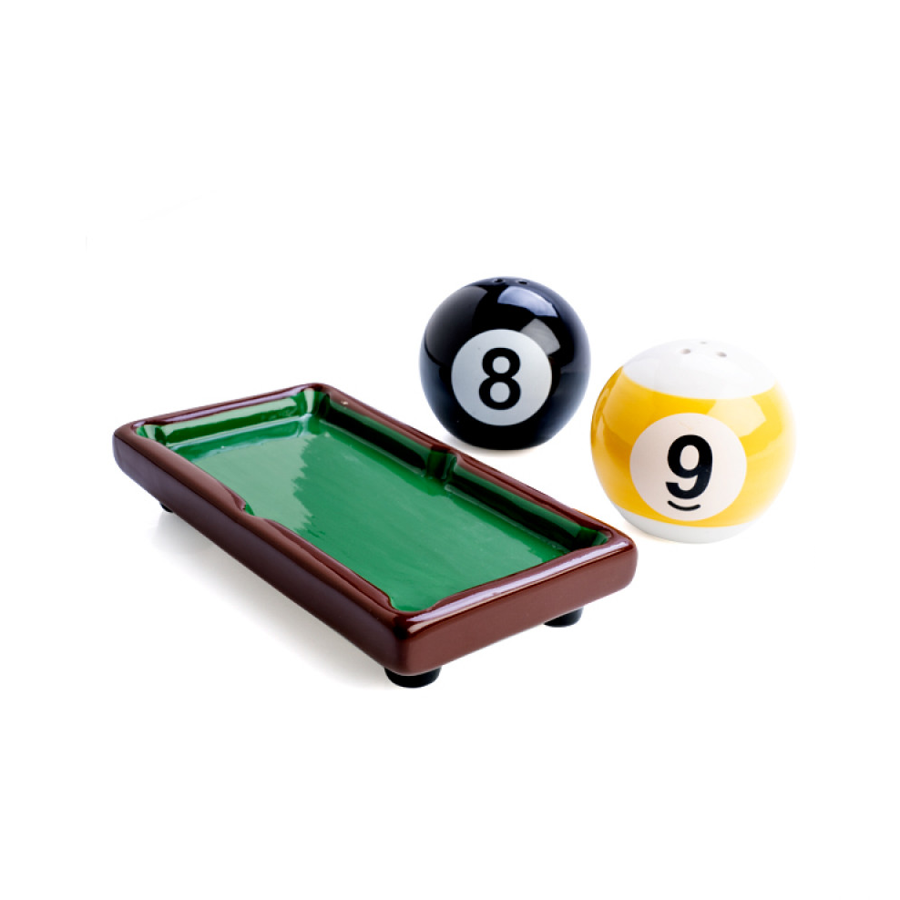8 BALL SET SALT & PEPPER